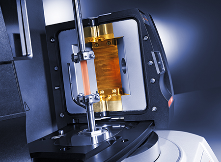 Dynamic Mechanical Thermal Analysis (DMTA) CTD 450 with UXF: For extensional rheology up to 450 °C