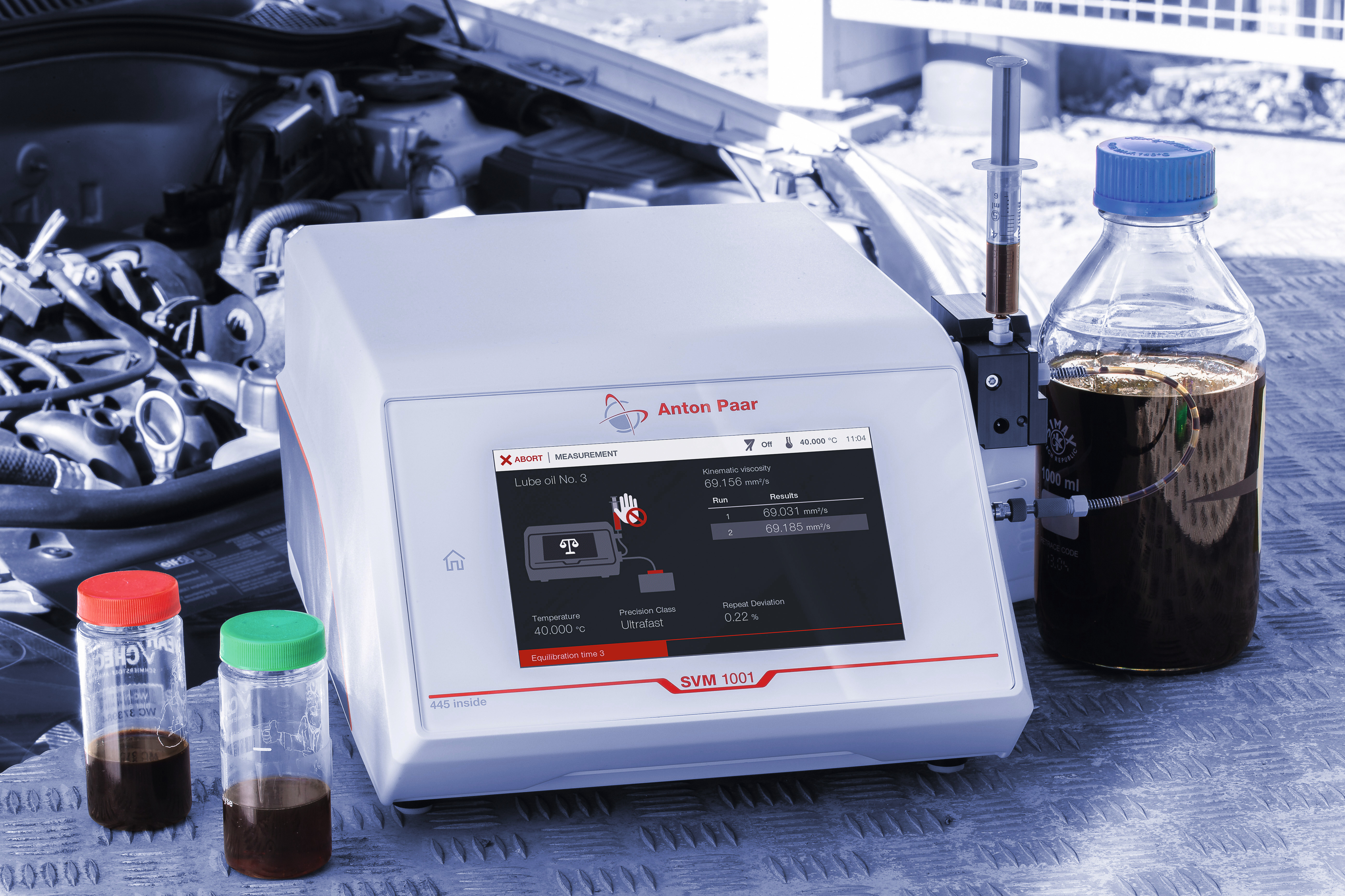 Svět měření na dosah:  Analýa maziv metody, aplikace a řešení