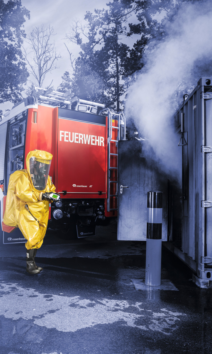 Raman-Spektroskopie im Feuerwehreinsatz