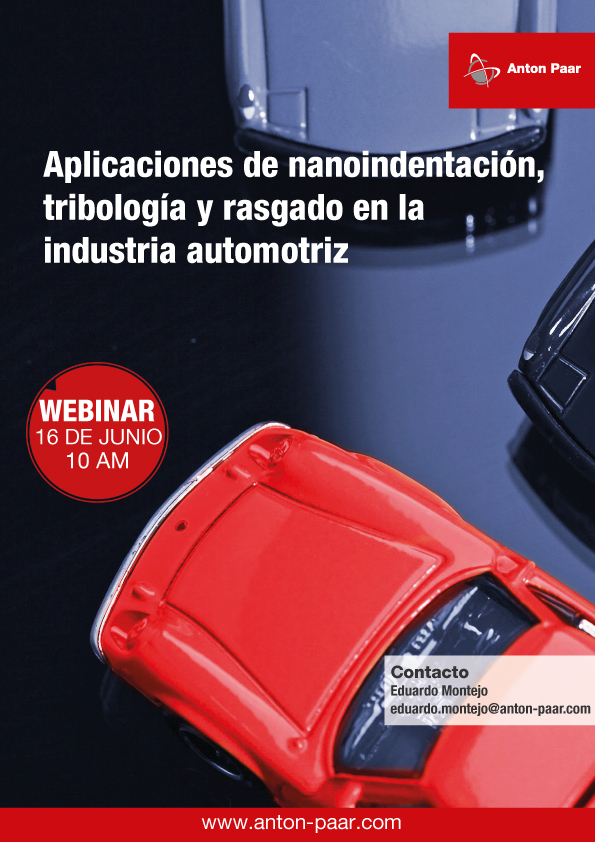 Aplicaciones de nanoindentación, tribología y rasgado en la industria automotriz