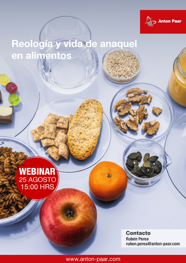 Reología y vida de anaquel de alimentos
