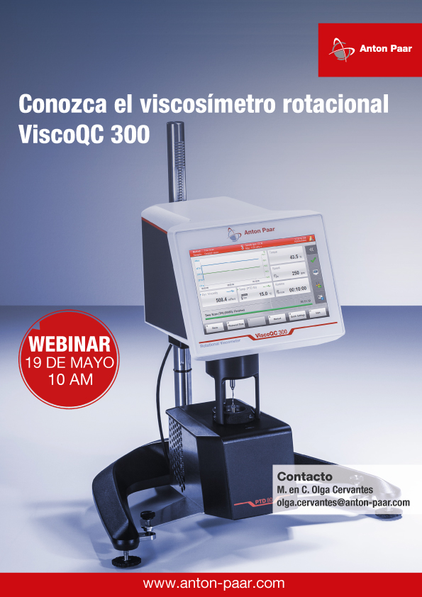 Conozca el viscosímetro rotacional ViscoQC 300