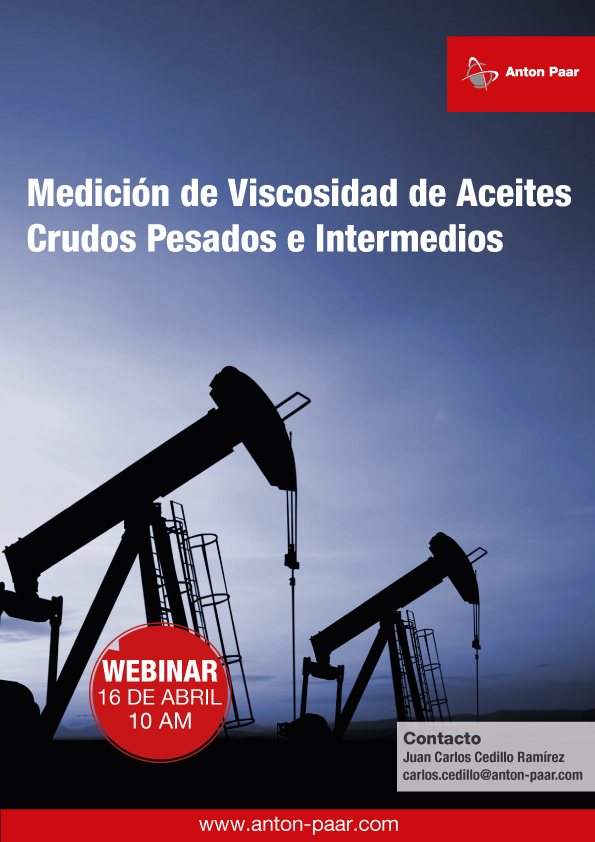 Medición de Viscosidad de Aceites Crudos Pesados e Intermedios