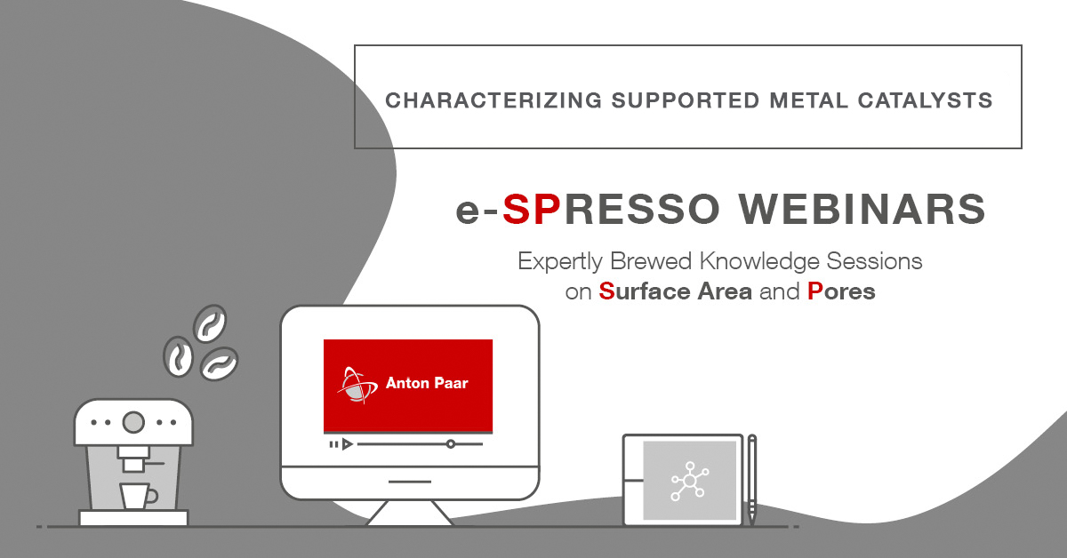 e-SPRESSO WEBINAR: Characterizing Supported Metal Catalysts