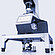 Anton Paar MCR 703 rheometer with Rheo-Iris and mounted camera system below the table for visual observation of sample during measurement.