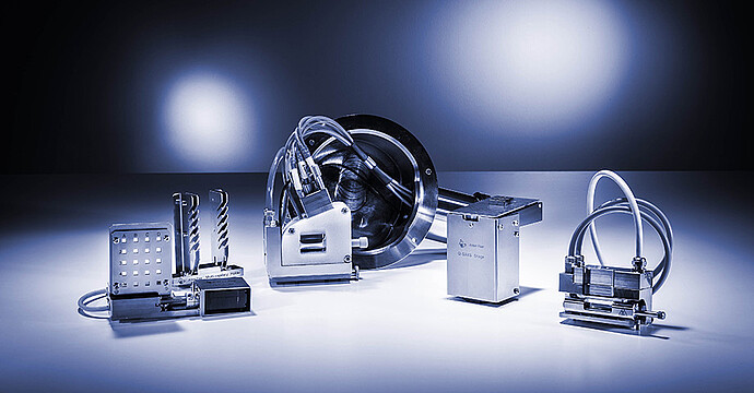 Wide range of measurement options: Versatile sample stages Wide range of measurement options: Versatile sample stages