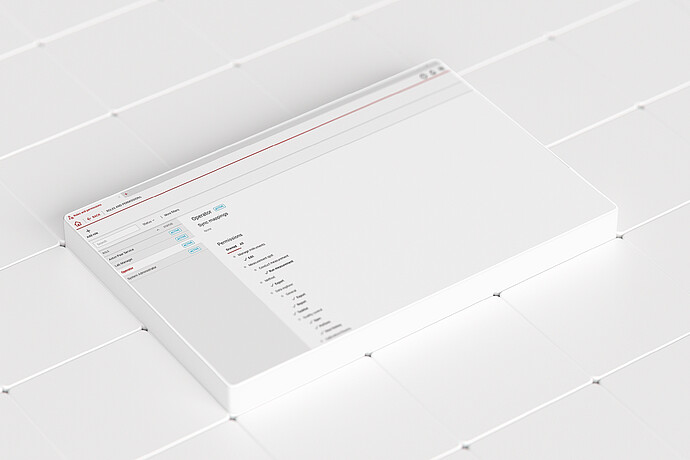 Julia Suite user management screen showing roles and permissions on a white tiled surface