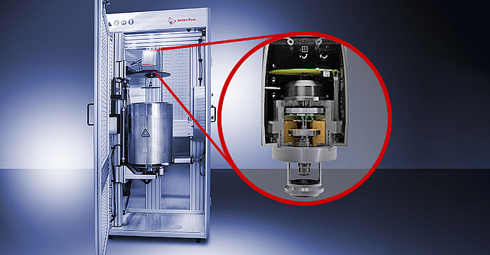 Measure very low viscosities with the unique air-bearing motor