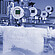 Anton Paar L-Cor 8000 Coriolis flow meter with display mounted on frost-covered stainless steel piping in a cold industrial processing environment.