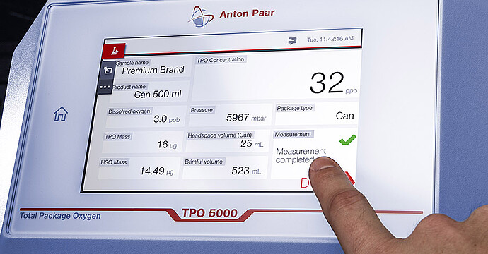 Up to 15 measurements per hour – performed with ease Up to 15 measurements per hour – performed with ease