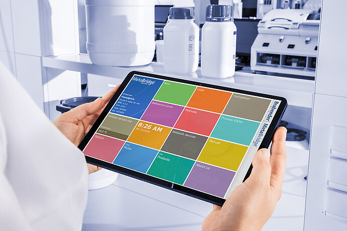 Brabender ViscoQuick: MetaBridge: Streamlined data access