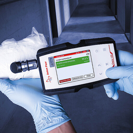 Handheld Raman Spectrometer Cora 100 Anton Paar