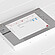 Julia Suite software interface showing a 96-well plate layout and measurement table on a white tiled surface