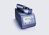 Anton Paar BPA 5 Fraass Breaking Point Tester with digital display showing –23.1 °C and mounted clamp for automated bitumen cracking point analysis.
