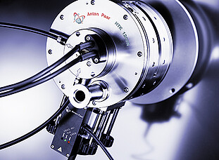 High-Temperature Oven Chamber: HTK 1200N with a robust design for in-situ X-ray diffraction studies in different atmospheres up to 1200 °C High-Temperature Oven Chamber: HTK 1200N with a robust design for in-situ X-ray diffraction studies in different atmospheres up to 1200 °C