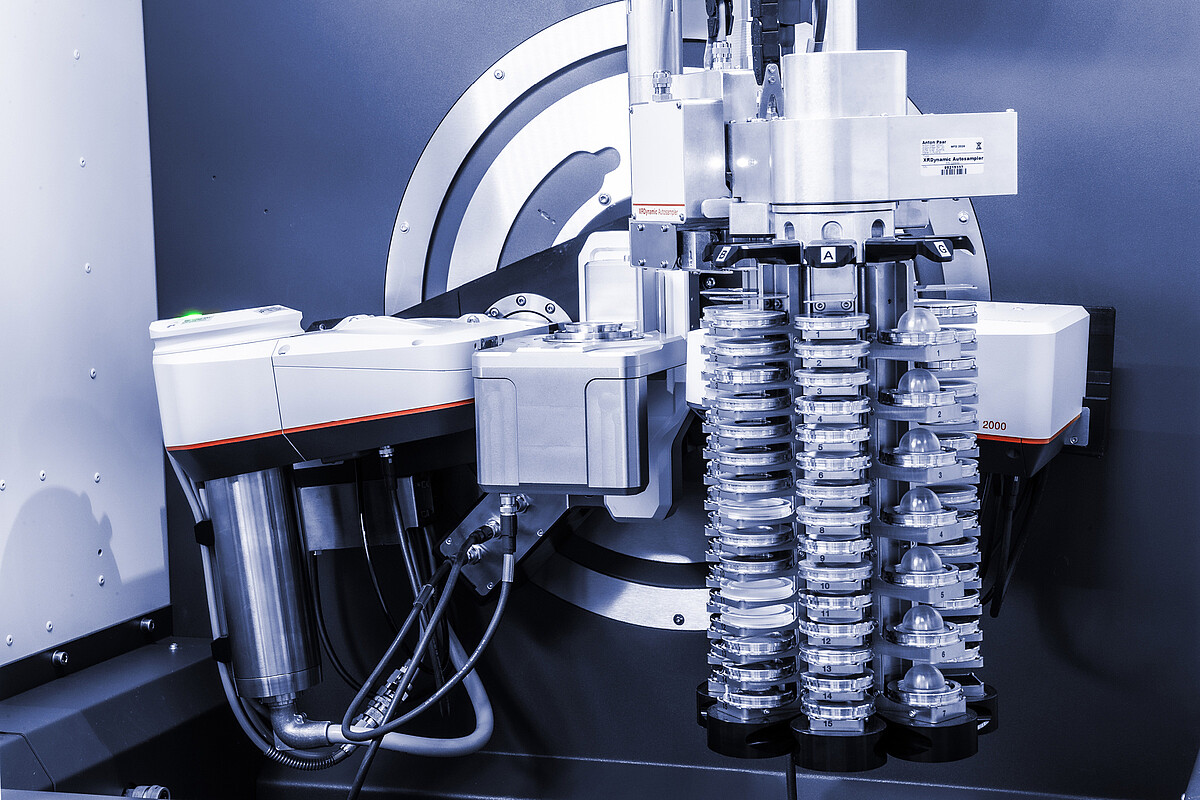 XRDynamic 500用アクセサリー：自動サンプルチェンジャー | Anton Paar