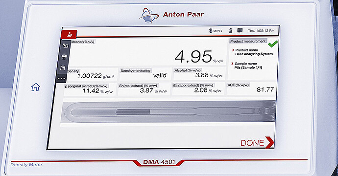 Master instrument guides through workflow adjustment