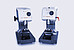 Side-by-side view of the Anton Paar Revetest® Scratch Tester RST 100 and RST 300, displaying the control heads, indenters, and testing bases for material surface testing.