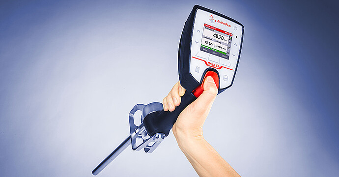 A high-class digital alcohol meter from the market leader