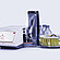 Anton Paar DMA 5002 density meter with Xsample 530 sample changer, vial carousel, bottles, tubing, and clear front cover