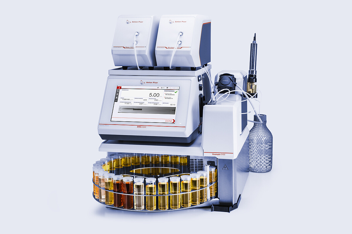 Multi-Sample Changer with Peristaltic Pump: Xsample 5100 | Anton Paar