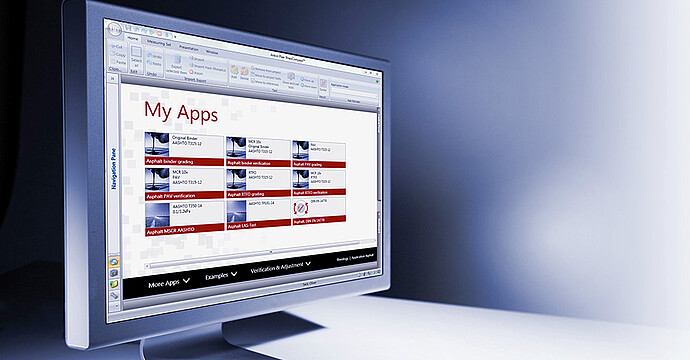 Die RheoCompass-Software: neue Wege für die Asphalt- und Bitumenprüfung