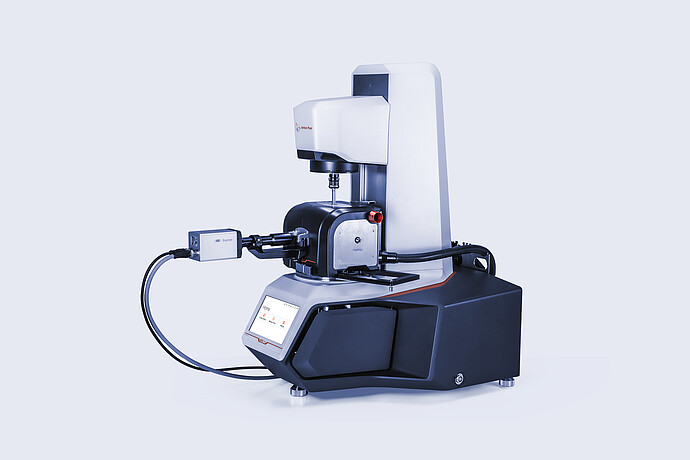 MCR 703 MultiDrive configured with the capillary-breakup extensional rheology camera system