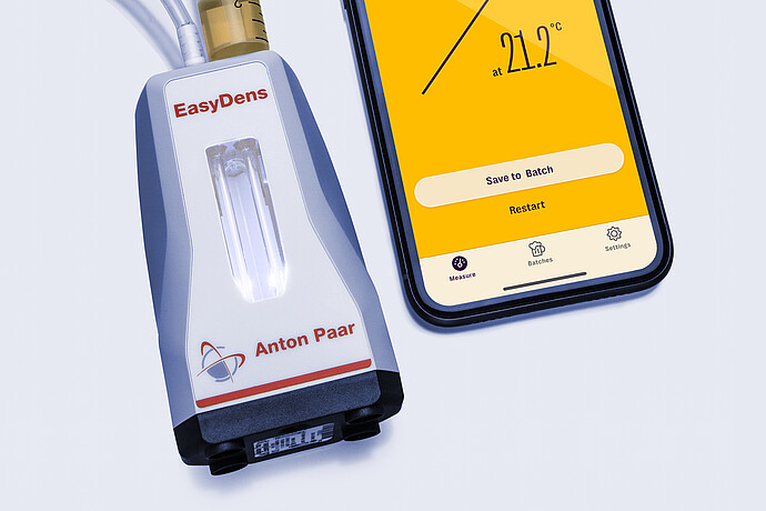 Az EasyDens digitális sűrűségmérő