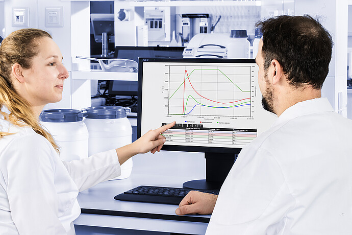 Genießen Sie die großartigen Softwarefunktionen für die Materialcharakterisierung