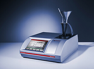 Abbemat flow cell with filling funnel Abbemat flow cell with filling funnel