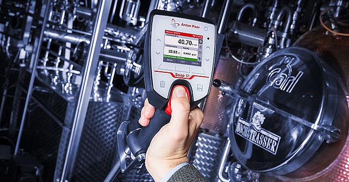Use the same portable alcohol meter along the whole production process Use the same portable alcohol meter along the whole production process