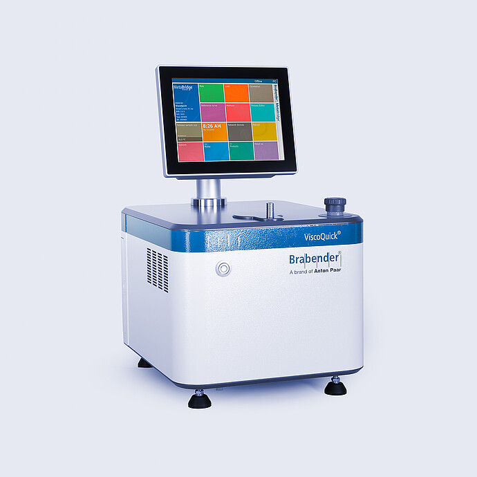 Universal Torque Viscometer: Brabender ViscoQuick