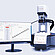 Anton Paar SmartPave 303 rheometer beside a monitor showing RheoCompass test data and a strain-time graph.