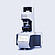 Anton Paar MCR 93 Modular Compact Rheometer in three-quarter view with mounted measuring hood and touchscreen home menu.