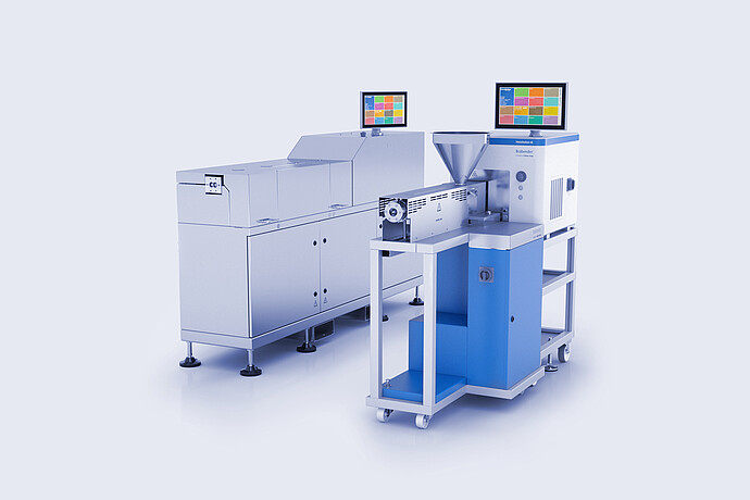 TwinLab - Stay flexible with extruders of various sizes