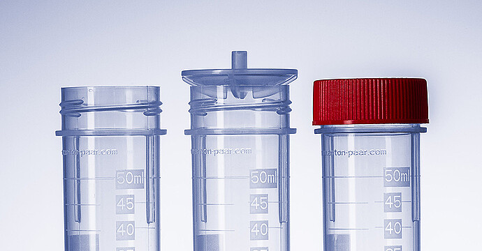 Reduces your workload – disposable certified vials