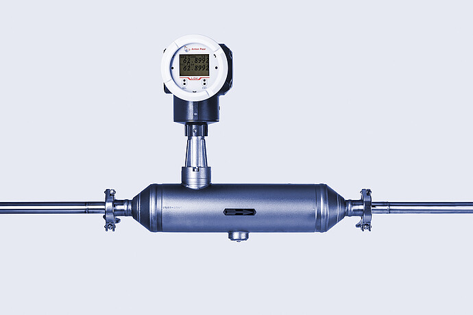 Self-draining hygienic flow meters that are easy to clean
