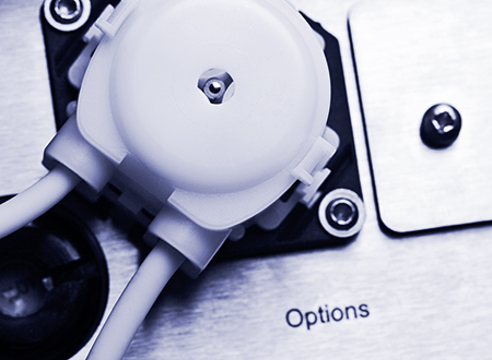 Optional built-in peristaltic pump for Abbemat Performance Plus Optional built-in peristaltic pump for Abbemat Performance Plus