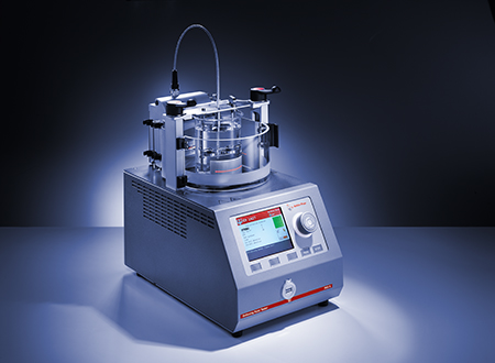 Softening Point Tester: RKA 5 Automatic softening point ring & ball tester RKA 5 with manual standard ball-dispensing system.