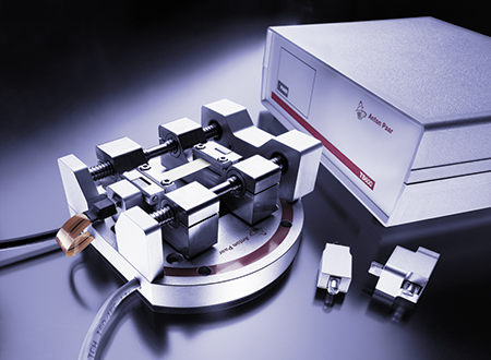 Tensile Stage: TS 600 - sample stage for in-situ X-ray diffraction studies of stress/strain phenomena in fibers, foils and thin films