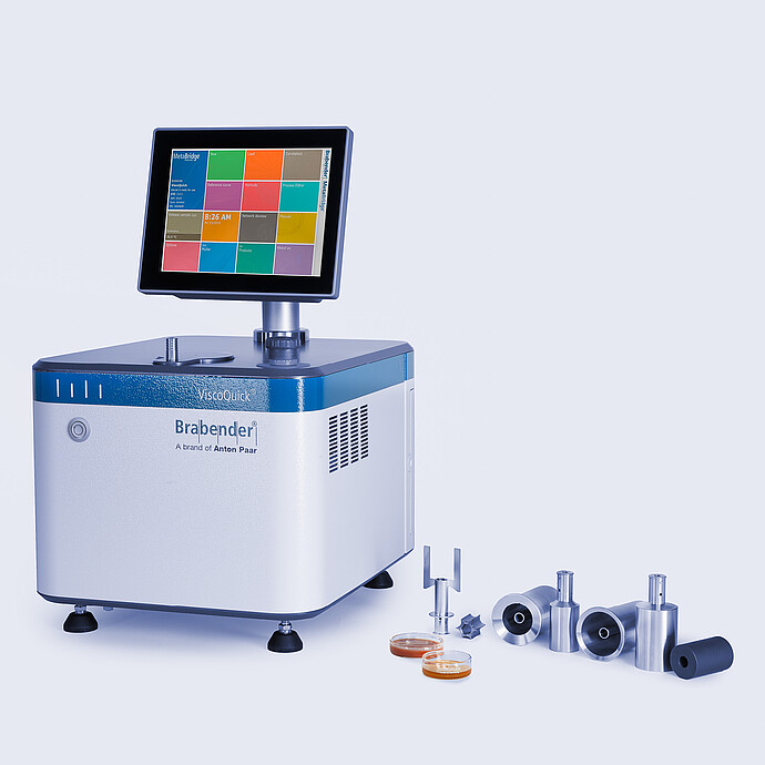 Universal Torque Viscometer: Brabender ViscoQuick